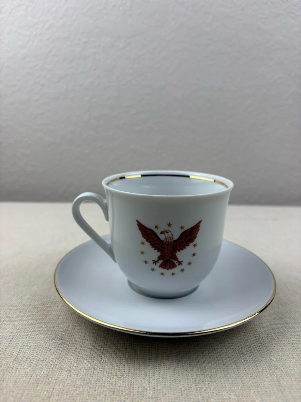 Vintage Schumann Arzberg Bavaria Porcelain Tea Cup and Saucer